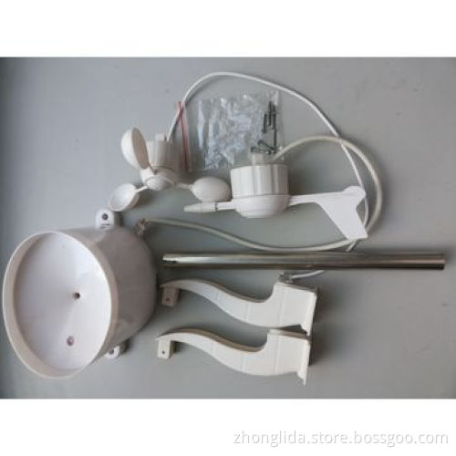Digital Wireless Rain Gauge, 433 and 868MHz Frequency with Time Alarm